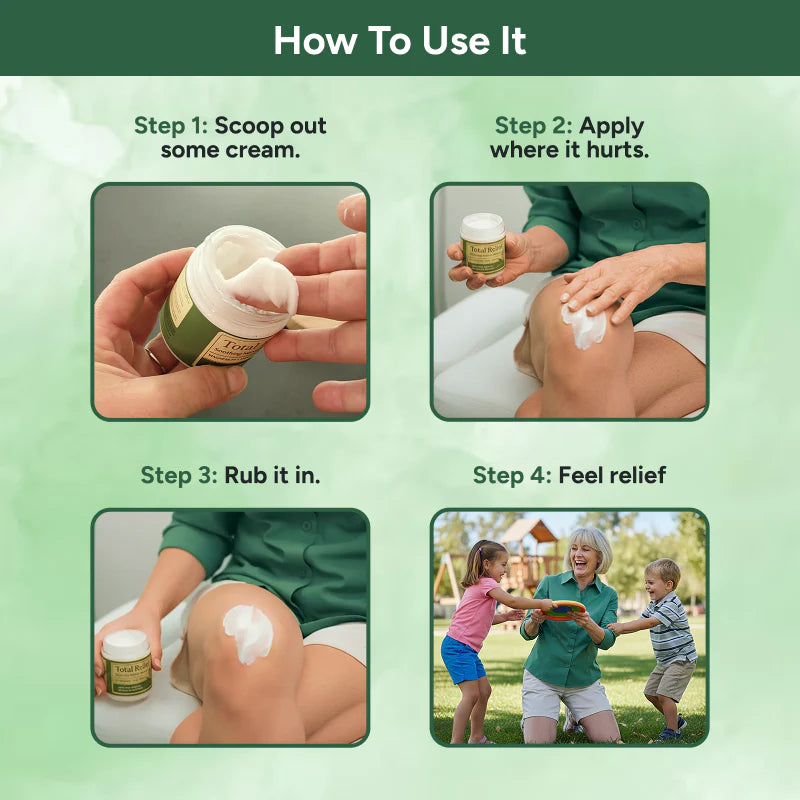 Total Relief Cream: Soothe Pain Naturally