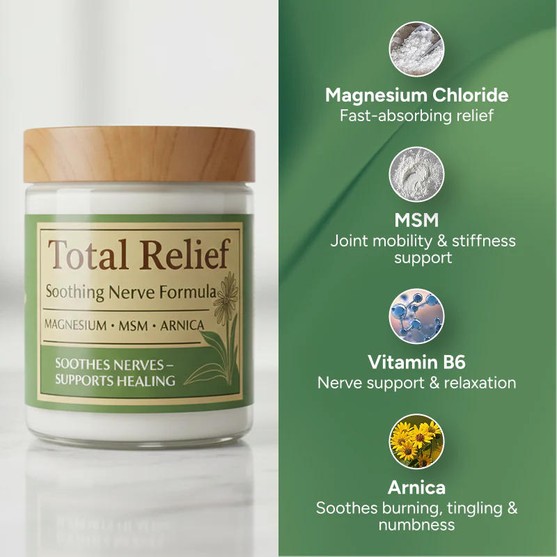 Total Relief Cream: Soothe Pain Naturally